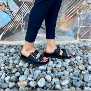 Woden Lisa Slide in Black